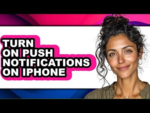 How to Turn on Push Notifications on Iphone (updated)