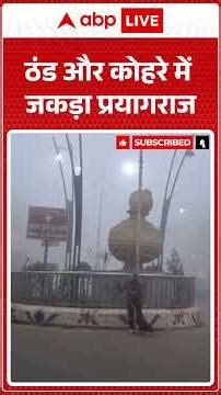 Weather News: ठंड और कोहरे से जनजीवन प्रभावित | ABPLIVE