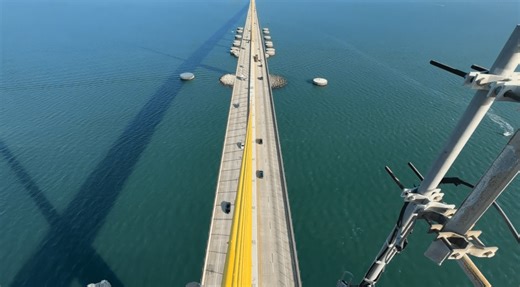 FDOT provides exclusive look inside and at top of Sunshine Skyway Bridge