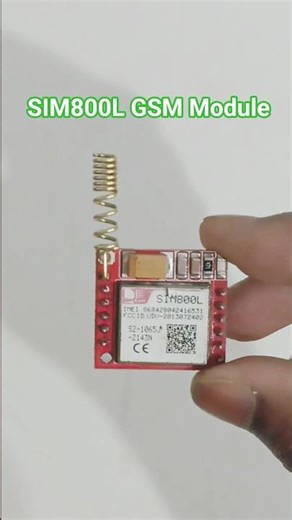 SIM800L GSM Module 🔥 Close-Up + Pin Soldering Tutorial #Shorts