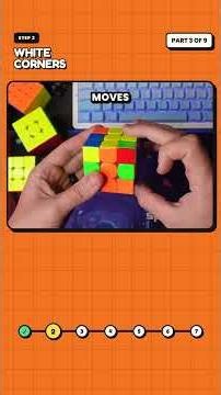 How To Solve A Rubik's Cube, Part 3: The White Corners