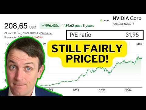 Nvidia Stock Intrinsic Value - P/E Just 30!