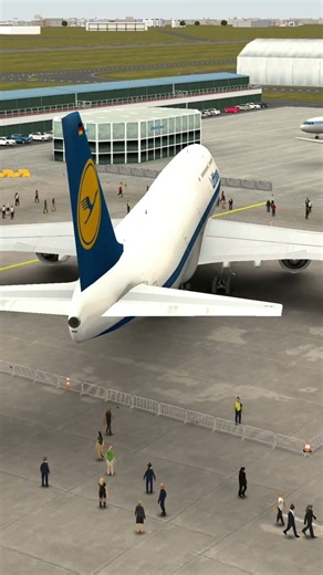 ✈️ Lufthansa’s Two Giants Meet! 🇩🇪🔥 #aviation #shorts