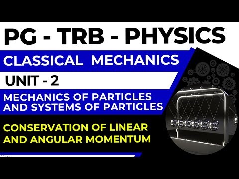 PG-TRB-PHYSICS-UNIT-2-CONSERVATION OF LINEAR AND ANGULAR MOMENTUM