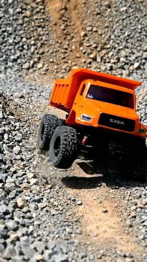 RC Dump Truck Takes an EPIC Tumble Off-Road! 😱