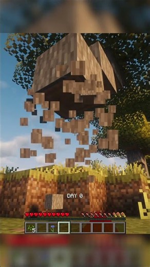 Minecraft, But Every Chunk is COMPLETELY Random! #minecraft