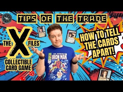 How to Distinguish The X-Files CCG Cards by Set | The X-Files CCG | Tips of the Trade #15