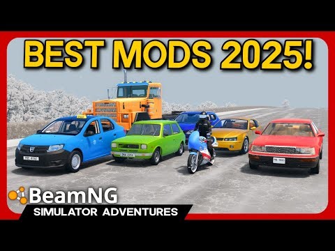 🚘BEST BeamNG Mods 2025! New Year's Eve SPECIAL!🎇LIVE!