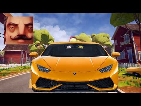 Hello Neighbor - My New Neighbor Lamborghini & ? Act 2 Random Gameplay Walkthrough Part 713 TTH