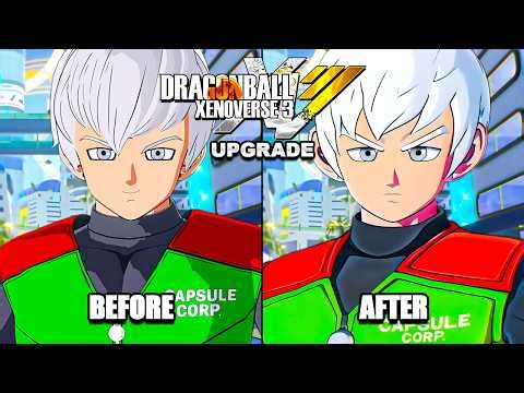DRAGON BALL XENOVERSE 3 - New Gameplay Graphics & Character Models Upgrade!