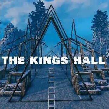 Building The King's Hall in Valheim
