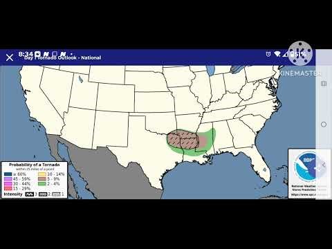 My severe weather risk forecast for next 72 hours for the weekend 4 24 2026 through 4 27th 2026.