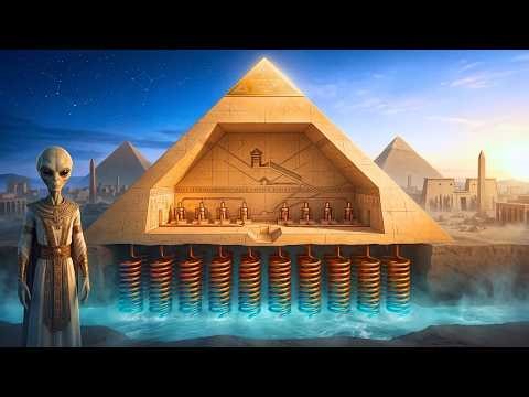 How The Pyramid Power Plant Works Inside an Advanced Alien Factory | AI Simulation