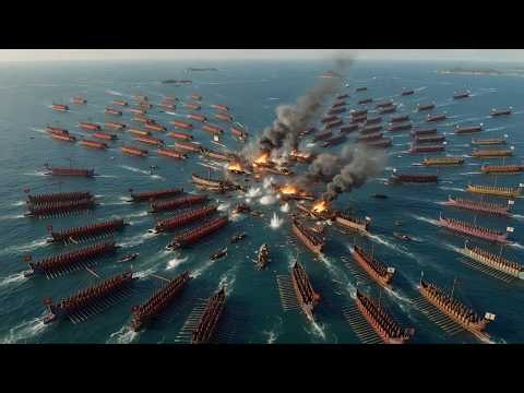 Le Plus Grand Combat Naval de l'Antiquité | Rome et Carthage s'Affrontent