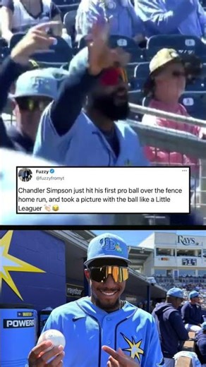 his first home run 🥹