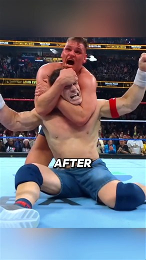Cena’s Emotional Goodbye 💔 #wwe #wweshorts #johncena
