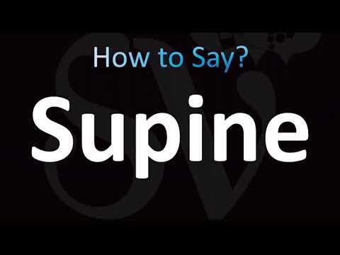 How to Pronounce Supine (CORRECTLY!)