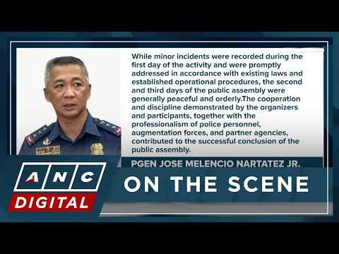 PNP: Three-day INC rally 'generally peaceful' despite ‘minor incidents’ on 1st day | ANC