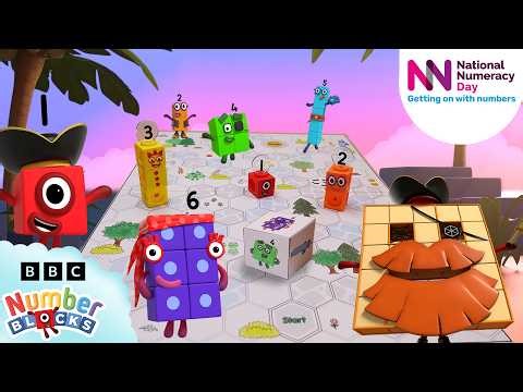 Make Your Very Own Treasure of Hexagon Island Board Game | National Numeracy Day 2026 | Numberblocks