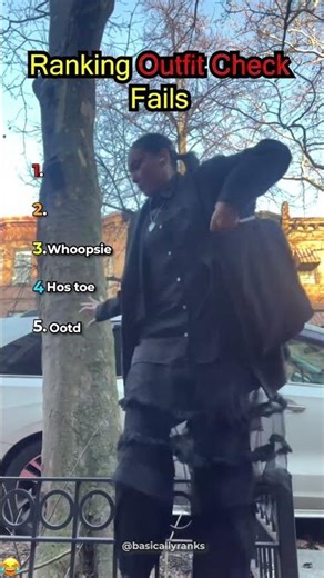 Ranking Outfit Check Fails😂 #outfit #fails #shorts