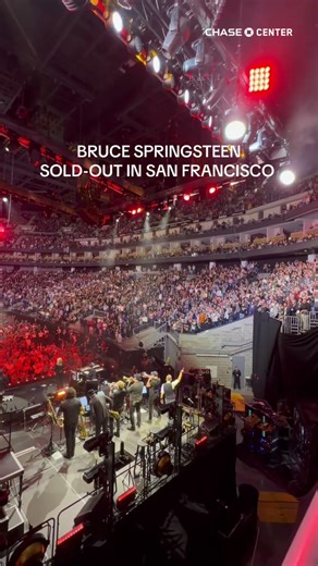 Bruce Springsteen performs “Hungry Heart” live at Chase Center