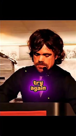 Peter Dinklage: Ever Tried, Ever Failed - Motivational Speech#motivation#shorts#reels