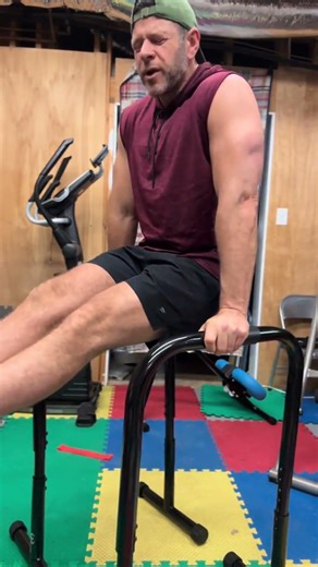 Build serious upper-body strength with this simple parallel bar routine designed for beginners