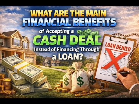 Benefits Of Accepting Cash vs a Loan When Selling!