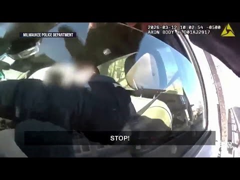 New bodycam footage of Wisconsin officer before shooting