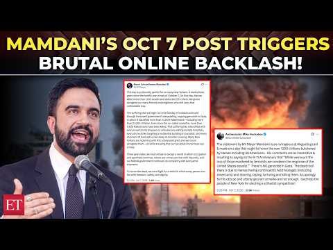 'God help NYC for electing jihadist sympathizer': Mamdani’s Oct 7 'Israel genocide’ post sparks fury