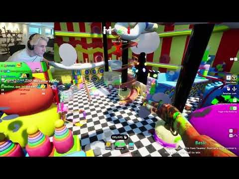 xQc Playing MECCHA CHAMELEON with Friends is HILARIOUS
