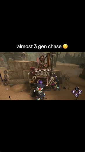 Almost 3 Gen Chase in Dead by Daylight Survivor Gameplay 😔