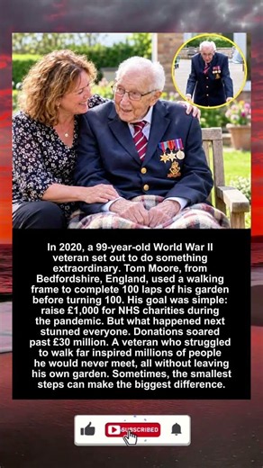 Tom Moore’s Incredible Walk Changed Millions of Lives