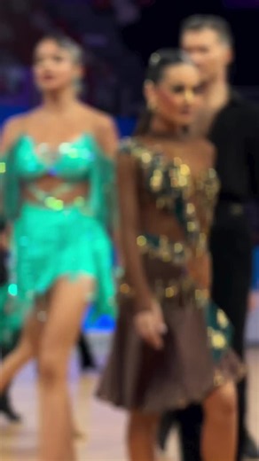 Rumba competition Latino dance performance