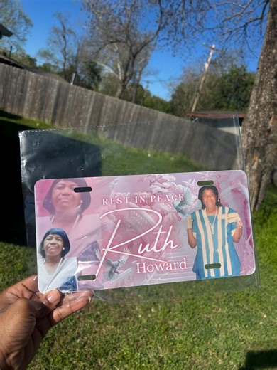 Customized Car License Plate - Etsy