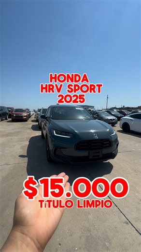 Subasta Broker on Instagram: "Honda HRV 2025 en la subasta de Copart🚘 ¿Quieres comprar autos de Subasta? Deja un comentario y te enviaremos toda la información👇🏻🚗 #subasta #copart #honda #comprayventa"