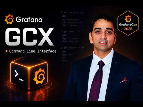 Grafana GCX CLI is HERE! GrafanaCon 2026 Biggest Launch 🚀