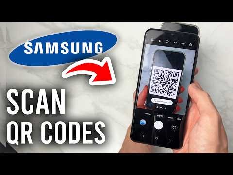 How To Scan QR Codes On Samsung Phone - Tutorial