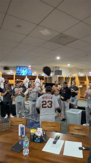 Celebrating Tony Vitello’s first win as a Major League skipper 👏