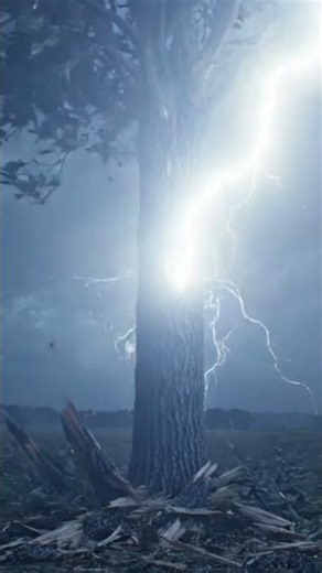 Lightning Hit the Tree