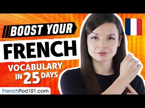 Learn 250 French Words in just 25 days (and you'll remember them)