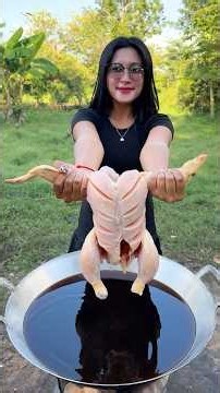 How to cooking juicy roasted chicken and eat recipe