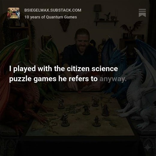 10 years of Quantum Games: And playtime isn’t over….