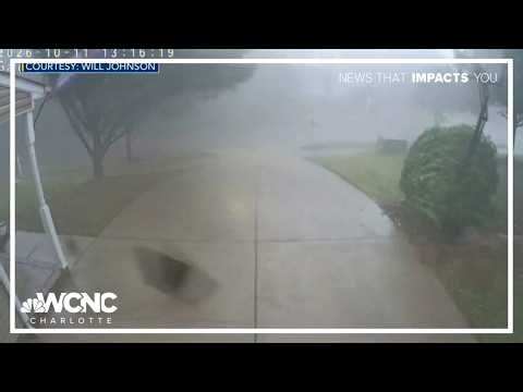 Tornado damages homes and brings down trees in northeast Raleigh