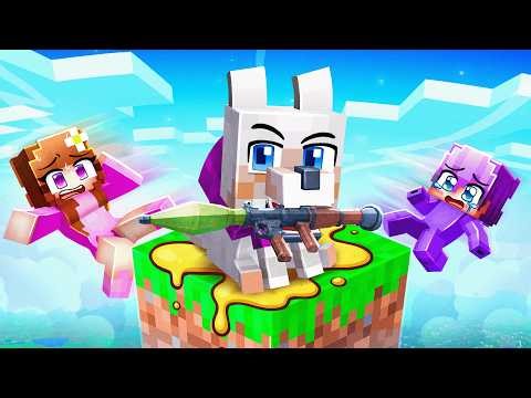 I Became a BABY DOG with a GUN on One Block