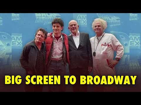 Back to the Future Cast Blesses the Musical | A Future On Stage documentary