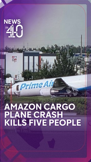 Amazon cargo plane crashes at Miami airport killing five
