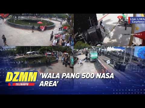 400 show up in Liwasang Bonifacio rally | DZMM TeleRadyo