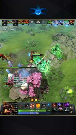 Perfect Echo Slam, but Wraith King is in the game Dota 2 #Dota2