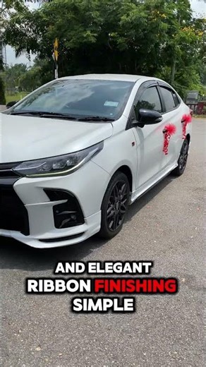 Easy & Elegant Wedding Car Decoration Ideas | Tulle Ribbon Bow DIY Guide
